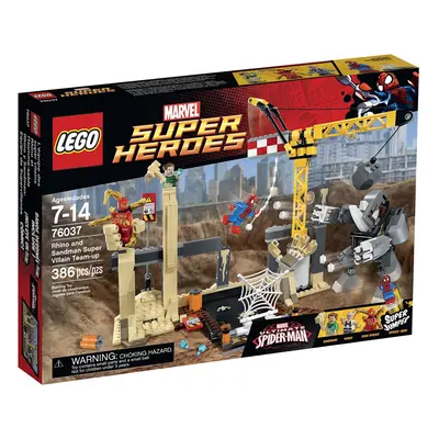 LEGO Super Heroes Rhino and Sandman Super Villain Team-Up Buildi