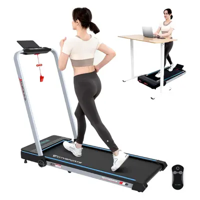 (Black-Blue) Citysports Treadmill WP3 - Foldable Home/Office Treadmill with 1400W Motor - Walkin