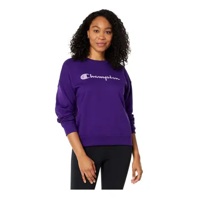 Champion Womens Powerblend Relaxed Crew Retired Colors