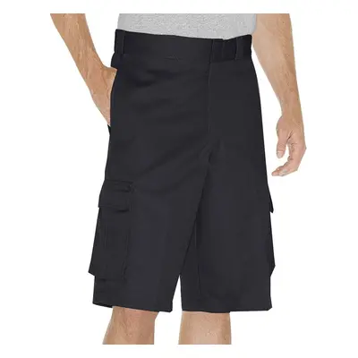 Dickies Men's Inch Loose Fit Twill Cargo Short Black