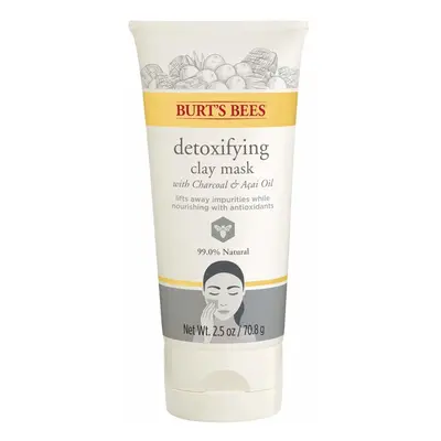 Burt's Bees Detoxifying Clay Mask for Unisex, 2.5 Ounce