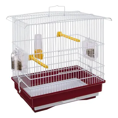 Ferplast Cage for Canaries and Small Exotic Birds GIUSY Rectangular Bird Cage, Complete With Acc