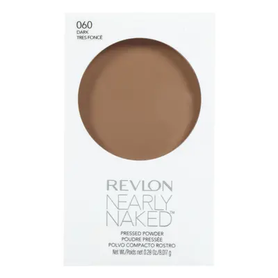 Revlon Nearly Naked Pressed Powder, Dark 060, Ounce