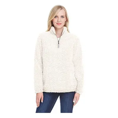 Ladies Epic Sherpa Zip - OATMEAL HEATHER - S(D0102H76gX6)