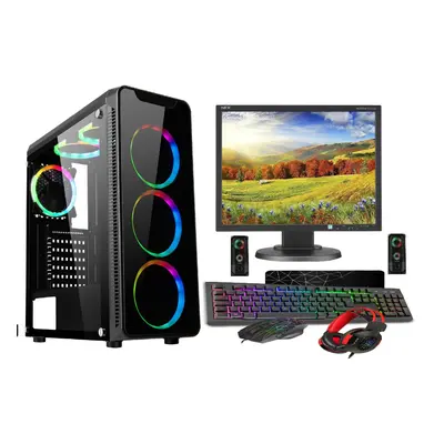 (6 Fans RGB, RTX3050 8GB) Gaming PC Bundle Intel Core i7 16GB Ram 1TB+128GB SSD RTX3060 12GB - 2