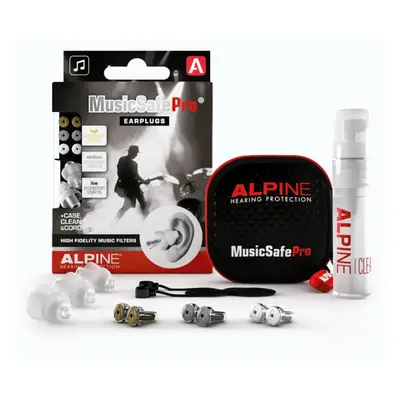 MusicSafe Pro High Fidelity Music Earplugs for Concert & Noise Reduction, Interchangeable Premiu