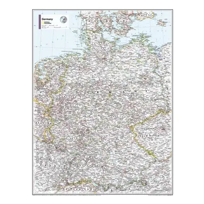 Maps: Germany Wall Map - Compact - x cm - Front Lamination