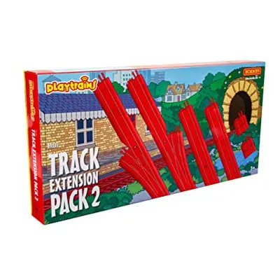 Hornby Playtrains Track Extension Pack - Kids Toy Train Set Accessory for Ages 3+, Childrens Mod