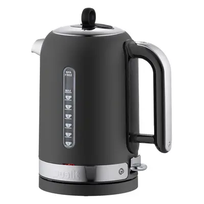 Dualit Classic Kettle - 1.7L Capacity, Stylish Black Finish