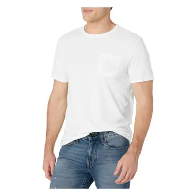 Tommy Hilfiger mens Essential Short Sleeve Cotton Crewneck Pocket T-sh