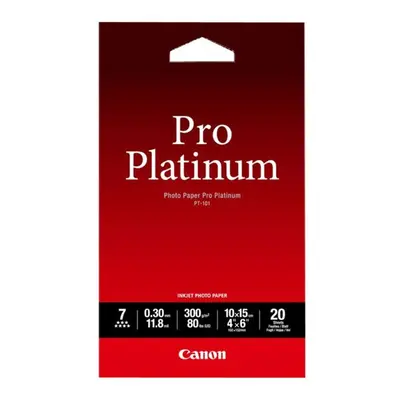 Canon Photo Paper Pro Platinum - Photo paper - x mm - g/m2 - sheet(s)