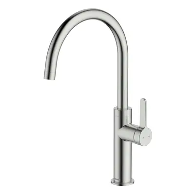 McAlpine Torridon Side Single Lever Kitchen Mixer Tap - Nickel