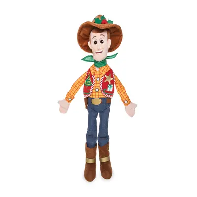 Disney Pixar Woody Holiday Plush Doll - Toy Story - Medium - Inch