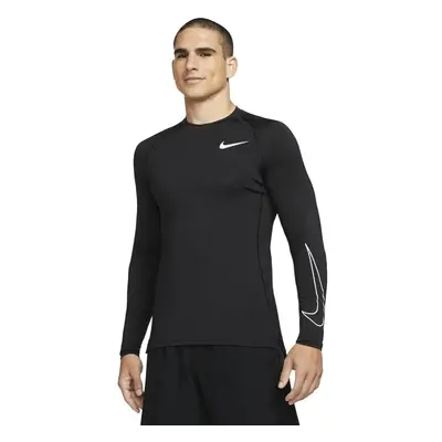 Nike Pro Dri-Fit Men's Slim Fit Long-Sleeve Top (Black Medium)