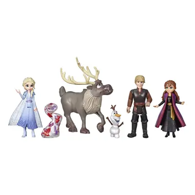 Frozen Disney Adventure Collection Small Dolls from Anna Elsa Kristoff Sven Olaf & Gale Accessor