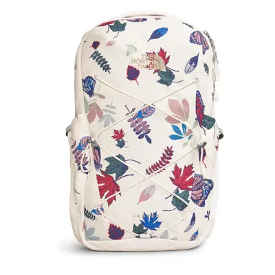 THE NORTH FACE Womens Jester Everyday Laptop Backpack Gardenia White Fall Wanderer PrintGardenia