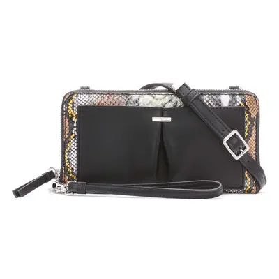 Calvin Klein Nickel Organizational Wallet On a String Crossbody Multi