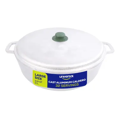 Universal 11.6Qt / 11L Large Cast Aluminum Caldero Rice Cooker Cups - Even Heat Distribution Dee