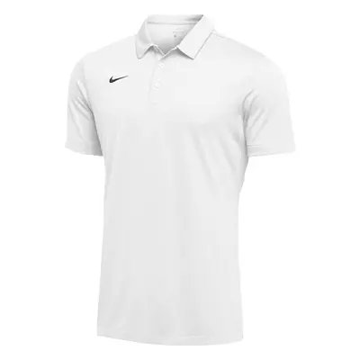 Nike Mens Dri-FIT Short Sleeve Polo Shirt (Medium White)