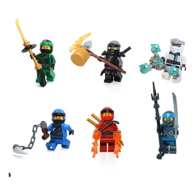 LEGO Ninjago Masters of Spinjitzu Combo Foil Pack - Set of Minifigures (Lloyd Jay Cole Zane Kai 