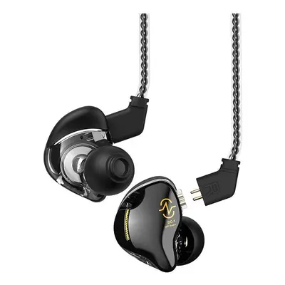 (Without Mic) Coffee Bean in Ear Monitor Wired Earphone 1DD 10MM Dual Magnetic Hi-Fi Bass Sound 