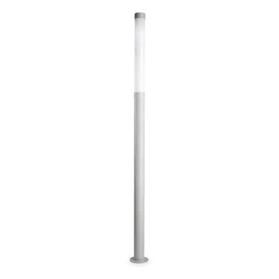 Leds-C4 Lyon - Outdoor Bollard Lamp Post Grey 230.2cm