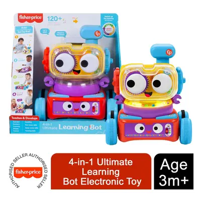 Fisher-Price 4-in-1 Ultimate Learning Bot Electronic Toy