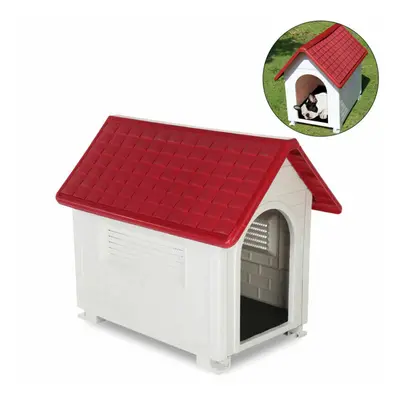 Waterproof Outdoor Indoor Plastic Pet Puppy Dog House Home Shelter Kennel