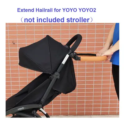 Baby Stroller Accessories Extend Handle Hailrail Bumper For YOYO Cybex