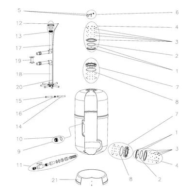 Certikin Drain Set (CE04303004)