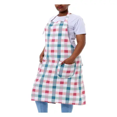 APRONNER Cotton Linen Baking Plus Size Aprons for Women with Pockets K