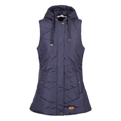 (8, Navy) Trespass Womens Gilet Bodywarmer Hooded Juniper