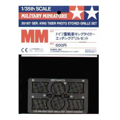 Tamiya 1/35 King Tiger Etched Grille #