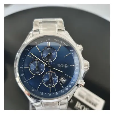 HUGO BOSS GRAND PRIX HB1513478 Blue Silver Men's Chronograph Watch