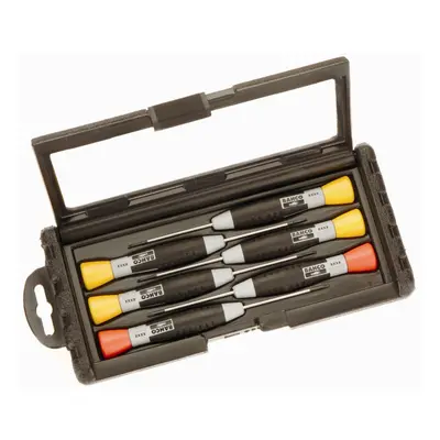 706-3 Precision Screwdriver Set Slotted, Multi-Colour