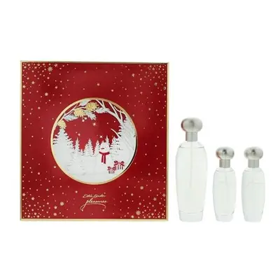 EstÃ©e Lauder Pleasures Gift Set 100ml EDP Spray + 30ml EDP Spray + 30ml EDP Spray