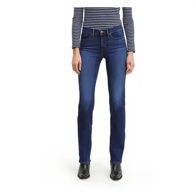 Levis Womens Shaping Straight Jeans cobalt Offbeat Regular