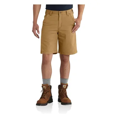 Carhartt mens 10"" Rugged Flex Rigby Shorts Hickory Tall US