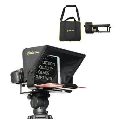 Glide Gear V2 Portable Tablet Travel Teleprompter with Carry Case