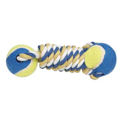 DOG TOY TENNIS BALL TUG (Pack of 1)