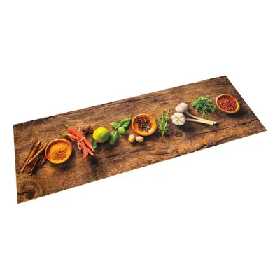 (brown, x cm) vidaXL Kitchen Rug Anti Fatigue Mat Runner Rug Washable Floor Carpet Velvet