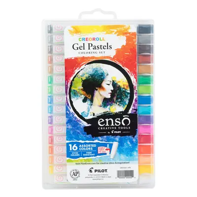 PILOT Enso Creoroll Gel Pastel Set Assorted Vivid Colors (17000)