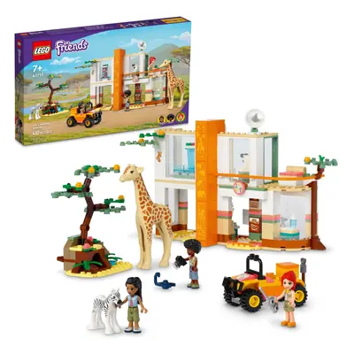 LEGO Friends Mia's Wildlife Rescue Toy with Zebra and Giraffe Safari Animal Figures Plus Mini Do