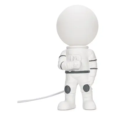 Tom the Spaceman Table Lamp with Opal Globe Head