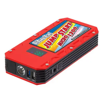 CLARKE JUMP STARTER 12V 1200A BATTERY BOOSTER LITHIUM LIGHT USB PORT JSM1200