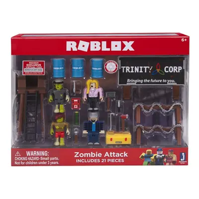 Roblox Zombie Attack Large Playset