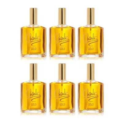 Charlie Gold ml Eau Fraiche Women by Revlon (Pack of 6)