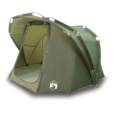 (green) vidaXL Fishing Tent 4-Person Waterproof Lightweight Tent Camping Tent Shelter