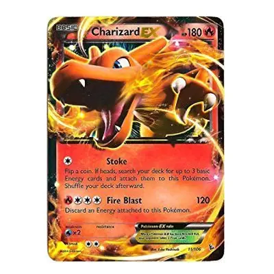 Pokemon Charizard EX - 11/106 - Oversized Jumbo Promo Card