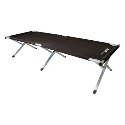 Yellowstone Folding Single Camp Bed (Black)